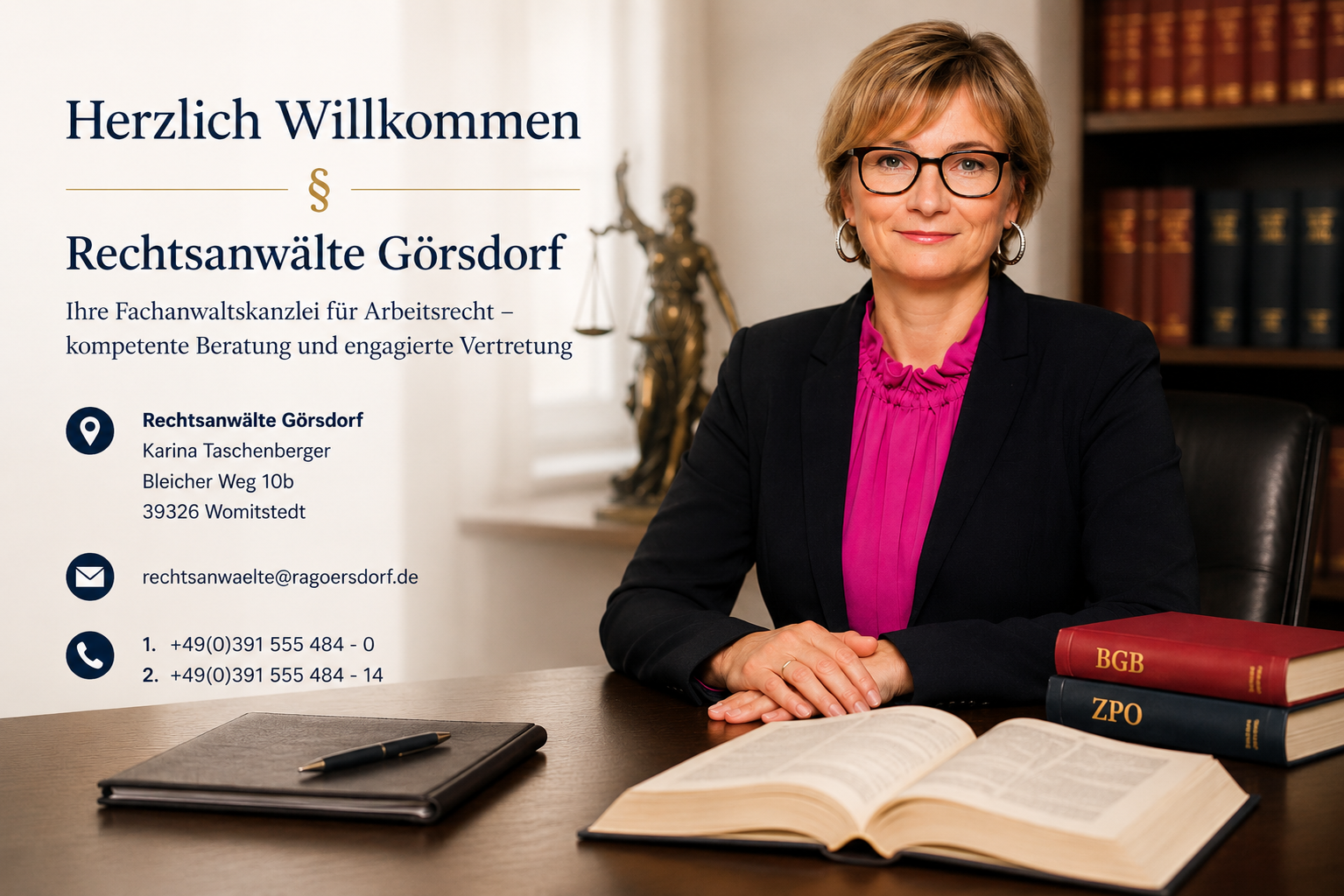 Rechtsanwältin Karina Taschenberger – Rechtsanwälte Görsdorf